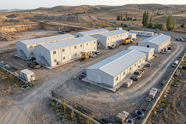 Prefabricated Construction Site Buildings