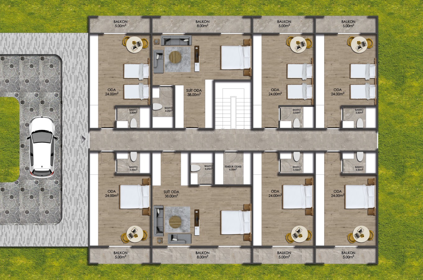 Prefabrik Otel - Proje görseli 3