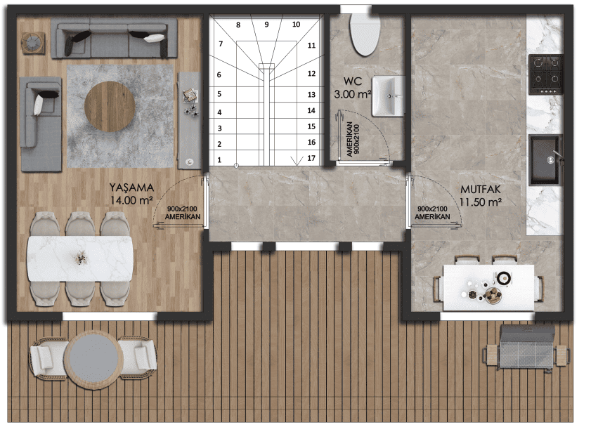 Prefabrik Villa Projesi - Proje görseli 3