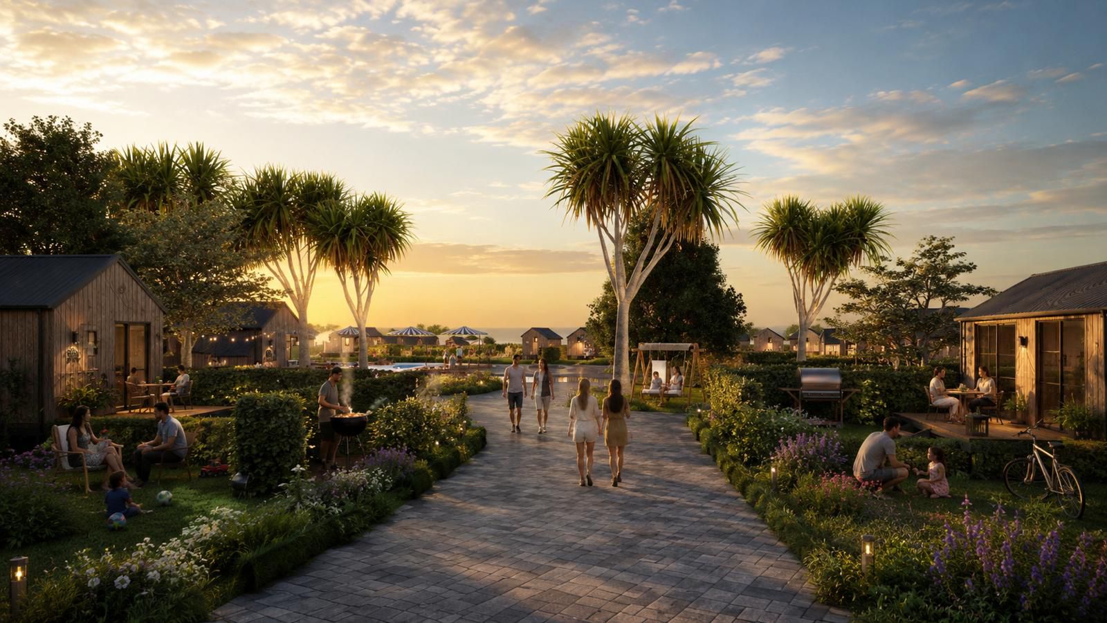Çeşme Tatil Köyü Otel Projesi - Proje görseli 3